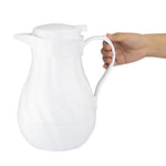 Pichet isotherme torsadé Olympia blanc 2L — GL971
