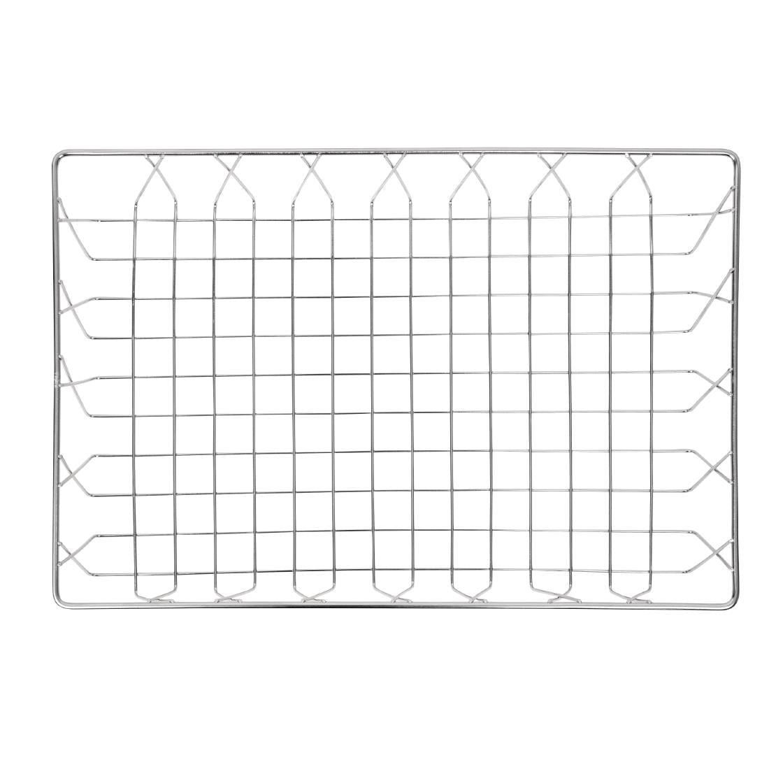 Panier de présentation inox Olympia 450 x 300 x 100mm — GM223