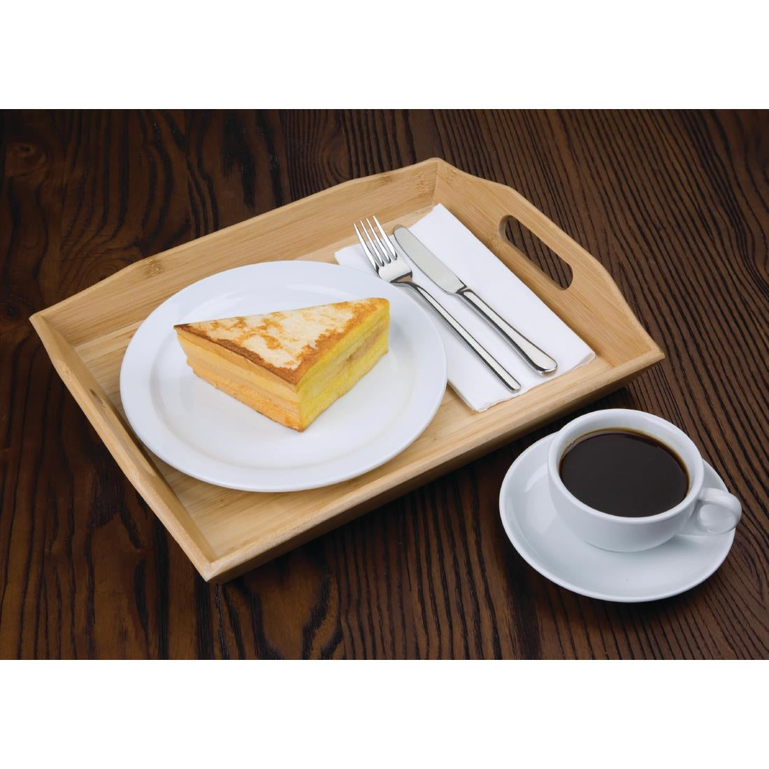 Plateau service de chambre bambou Olympia — GM249