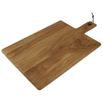 Grande planche carrée en chêne Olympia 350x260x15mm manche 110mm — GM261