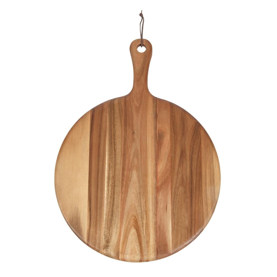 Planche en acacia ronde Olympia 355 mm — GM262
