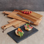 Planche moyenne carrée en chêne Olympia 400x155x15mm manche 110mm — GM309