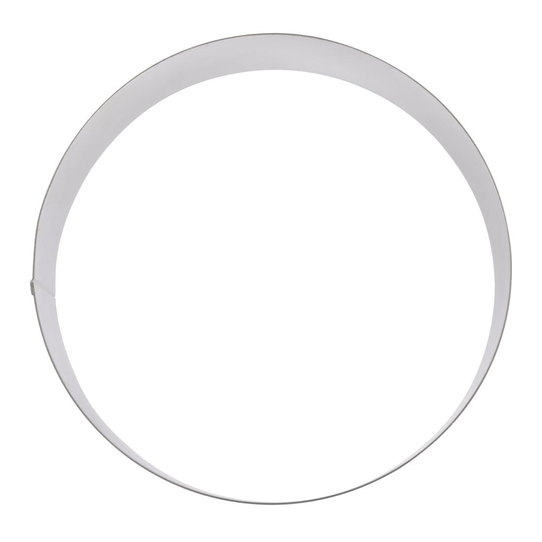 Cercle à mousse inox De Buyer 240 x 60mm — GM374