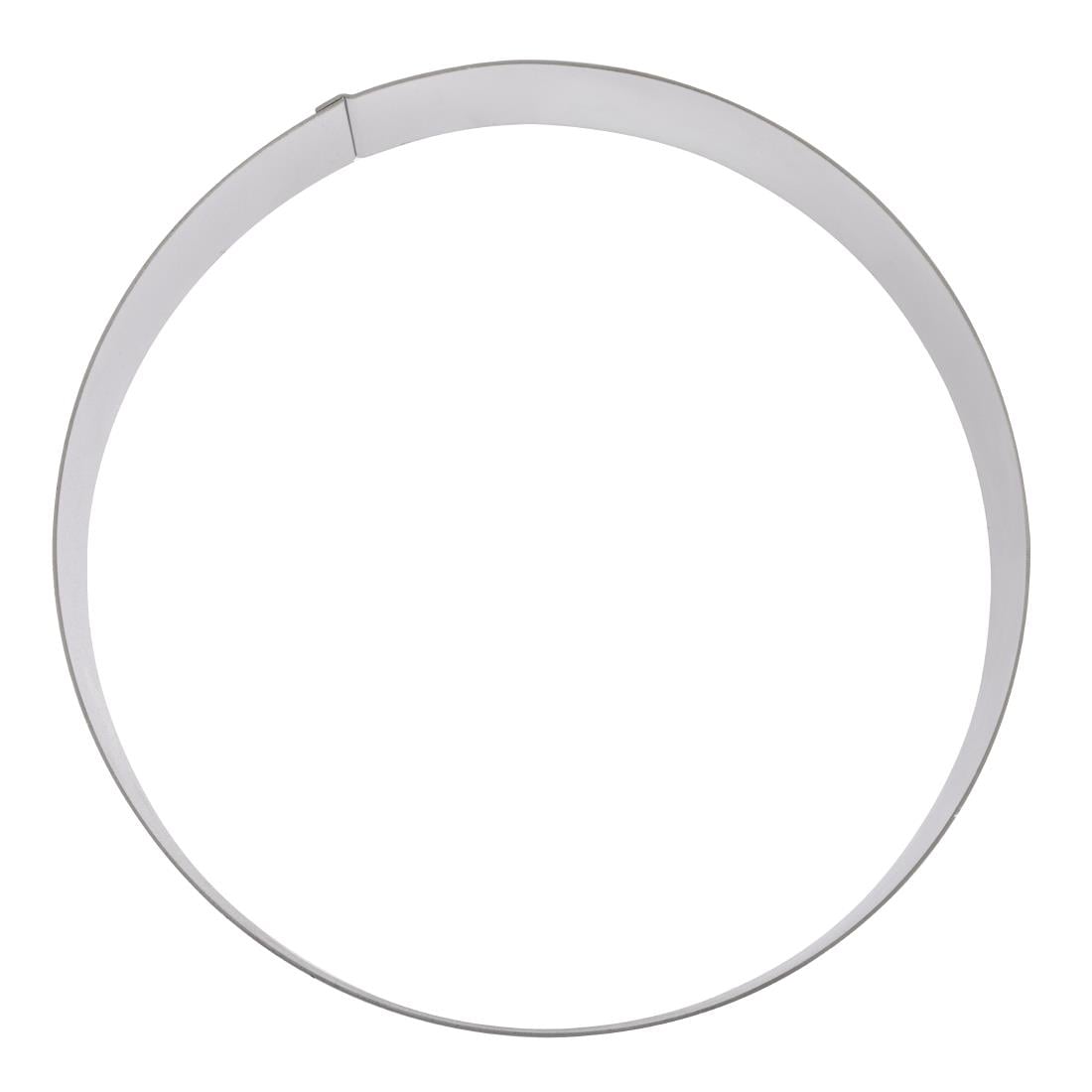 Cercle à mousse inox De Buyer 200 x 45mm — GM376