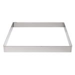 Cercle à tarte carré inox De Buyer 200 x 20mm — GM387