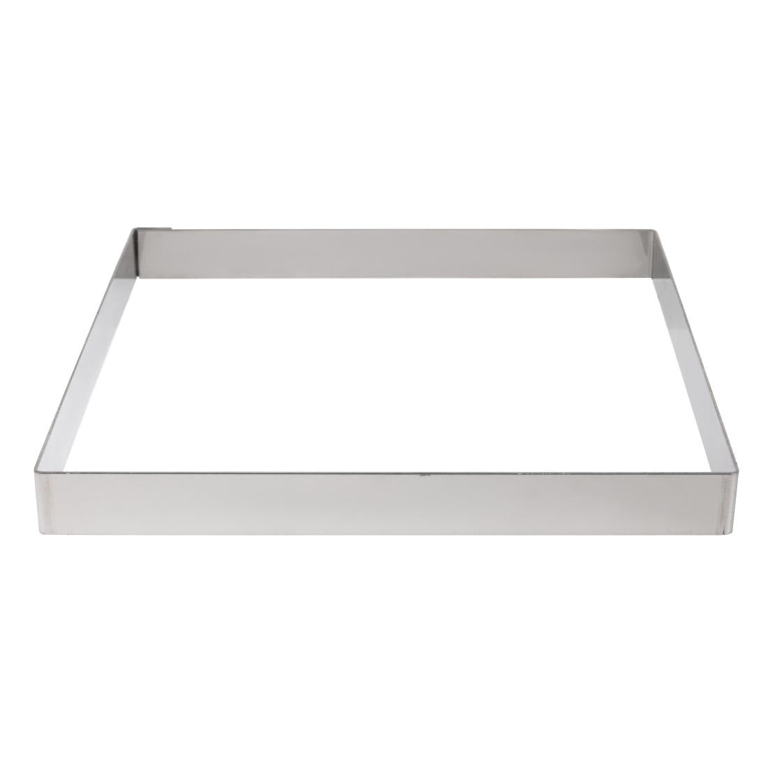 Cercle à tarte carré inox De Buyer 200 x 20mm — GM387