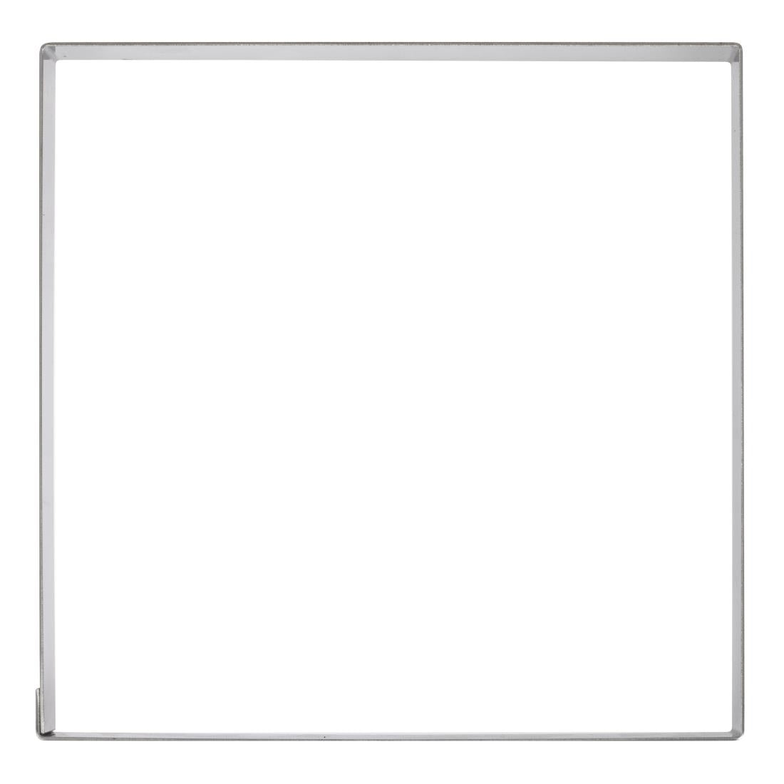 Cercle à tarte carré inox De Buyer 200 x 20mm — GM387