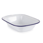 Plats de service rectangulaires acier émaillé Olympia 280x190mm (lot de 6) — GM510