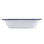 Plats de service rectangulaires acier émaillé Olympia 280x190mm (lot de 6) — GM510