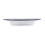 Assiettes creuses en acier émaillé Olympia 245mm (lot de 6) — GM513