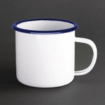 Mug en acier émaillé Olympia (lot de 6) — GM516