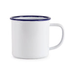 Mug en acier émaillé Olympia (lot de 6) — GM516