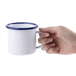 Mug en acier émaillé Olympia (lot de 6) — GM516