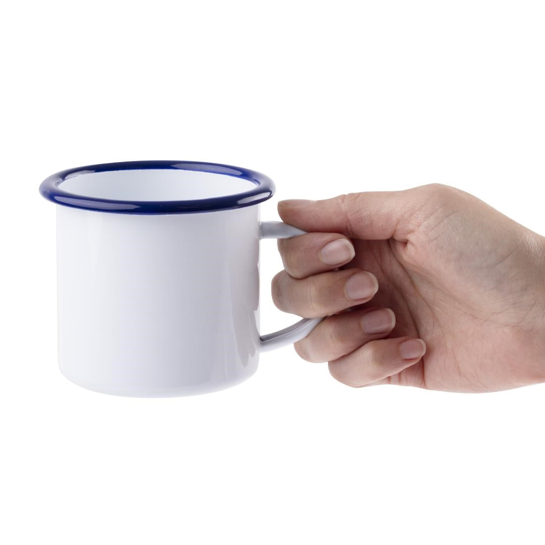 Mug en acier émaillé Olympia (lot de 6) — GM516