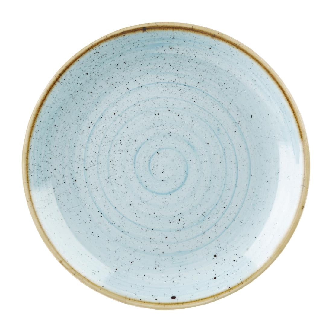 Assiettes rondes Churchill Stonecast Duck Egg Blue 288mm (Lot de 12) — GM686