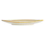 Assiettes triangulaires Olympia Kiln sable 230mm (Lot de 6) — GP326