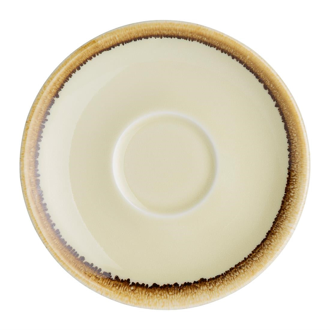 Soucoupe espresso Olympia Kiln sable 115mm (lot de 6) — GP329