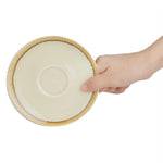 Soucoupe Olympia Kiln couleur sable 140mm (lot de 6) — GP331