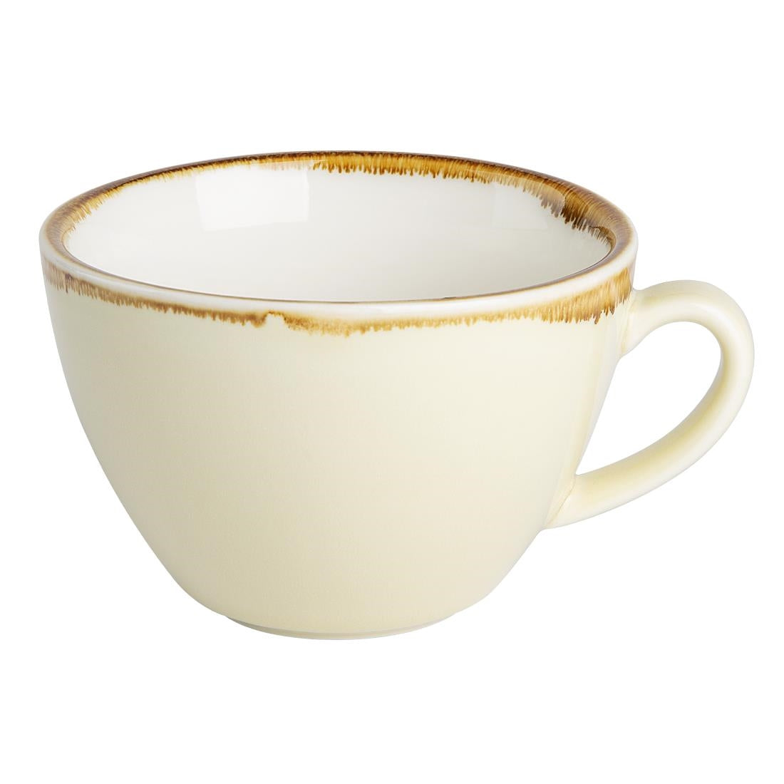 Tasse à cappuccino Olympia Kiln sable 340ml (lot de 6) — GP332