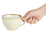 Tasse à cappuccino Olympia Kiln sable 340ml (lot de 6) — GP332