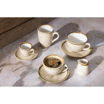 Tasses à espresso Olympia Kiln sable 85ml (lot de 6) — GP328