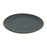 Assiettes Plates Rondes Couleur Océan Olympia Kiln 280mm (Lot de 4) — GP465