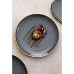 Assiettes Plates Rondes Couleur Océan Olympia Kiln 280mm (Lot de 4) — GP465