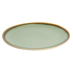 Assiettes plates rondes Olympia Kiln mousse 280mm (lot de 4) — GP475