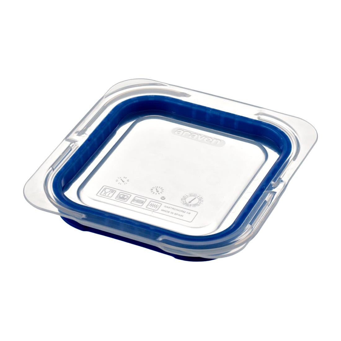 Couvercle bleu en ABS sans BPA Araven GN1/6 — GP573