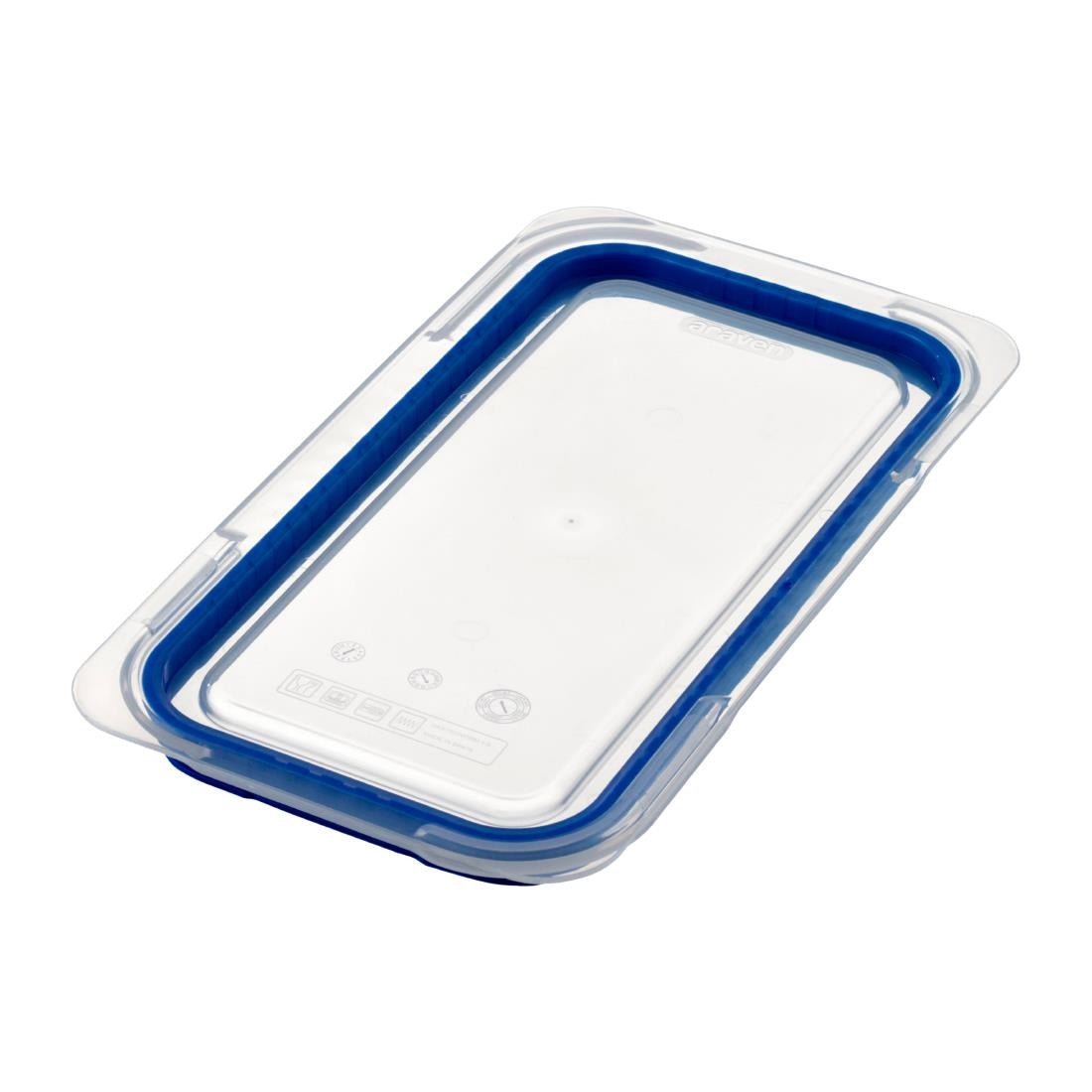 Couvercle bleu en ABS sans BPA Araven GN 1/3 — GP582