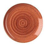 Assiettes rondes Churchill Stonecast Spiced Orange Evolve 288mm (lot de 12) — GP941