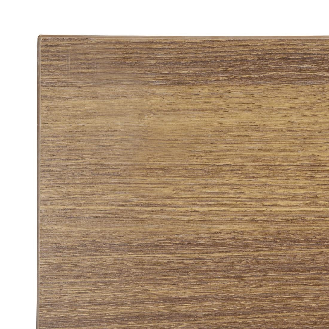 Plateau de table carré Bolero 700mm effet bois chêne rustique — GR330