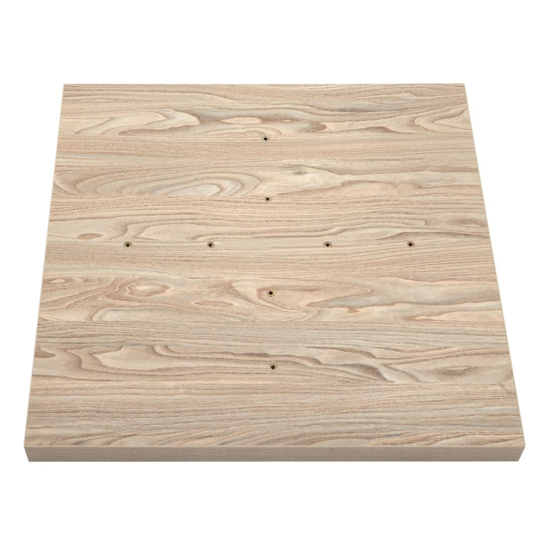 Plateau de table carré Bolero 600mm effet bois clair — GR325