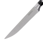 Couteaux à steak rivetés Olympia Premium avec manches en ABS noir (lot de 6) — GR919