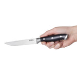 Couteaux à steak rivetés Olympia Premium avec manches en ABS noir (lot de 6) — GR919
