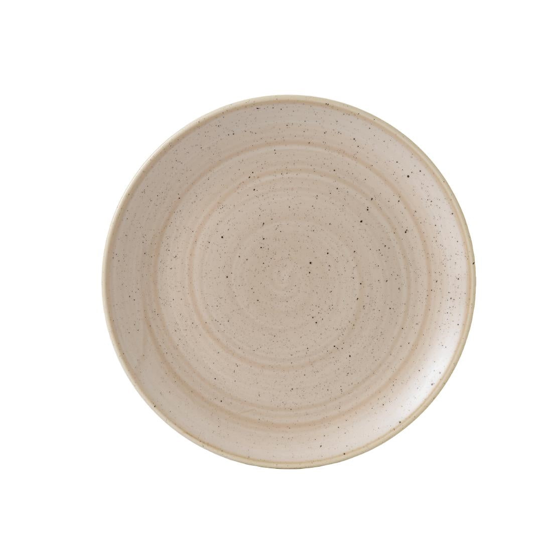 Assiettes rondes Churchill Stonecast Nutmeg Cream 260mm (Lot de 12) — GR935