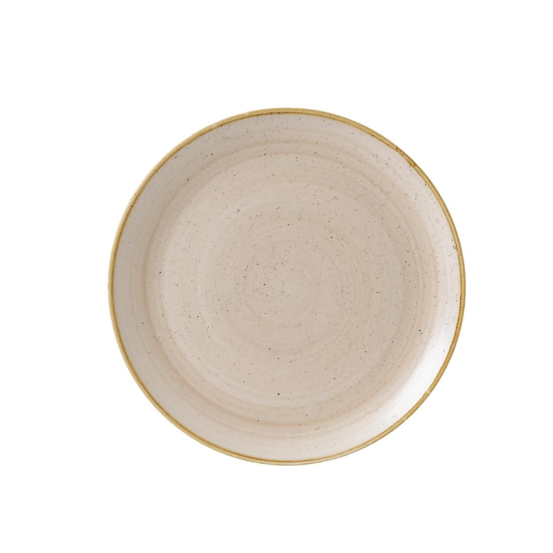 Assiettes rondes Churchill Stonecast Nutmeg Cream 324mm (Lot de 6) — GR952