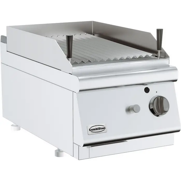 Grill pierre lavique gaz 400x700