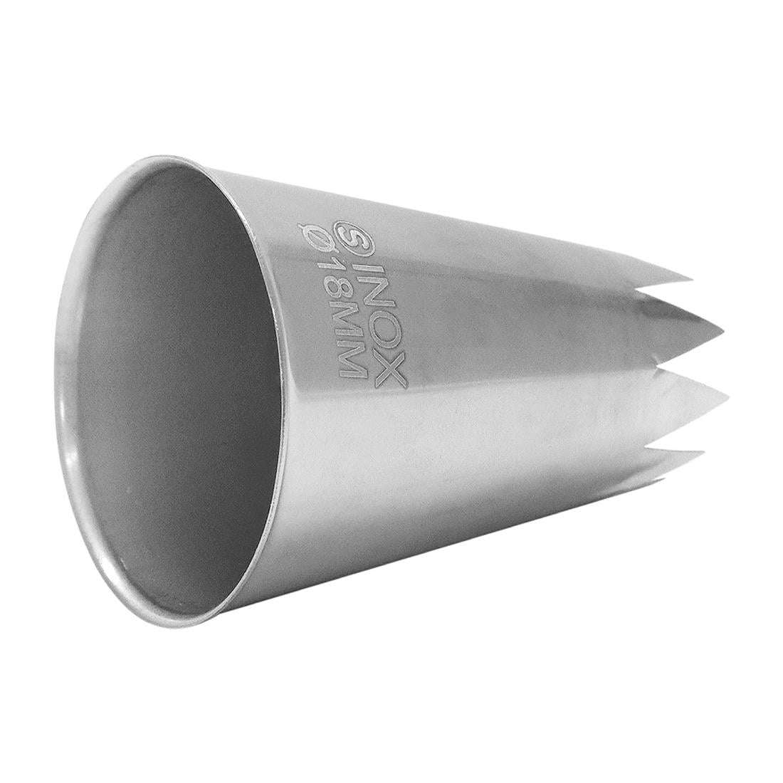 Douille inox cannelée Schneider 18mm — GT122