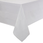 Nappe blanche bande de satin Mitre Luxury 1370 x 1370mm — GW419
