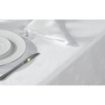 Nappe rectangulaire blanche feuilles de lierre Mitre Luxury Luxor 1780 x 3650mm — GW450
