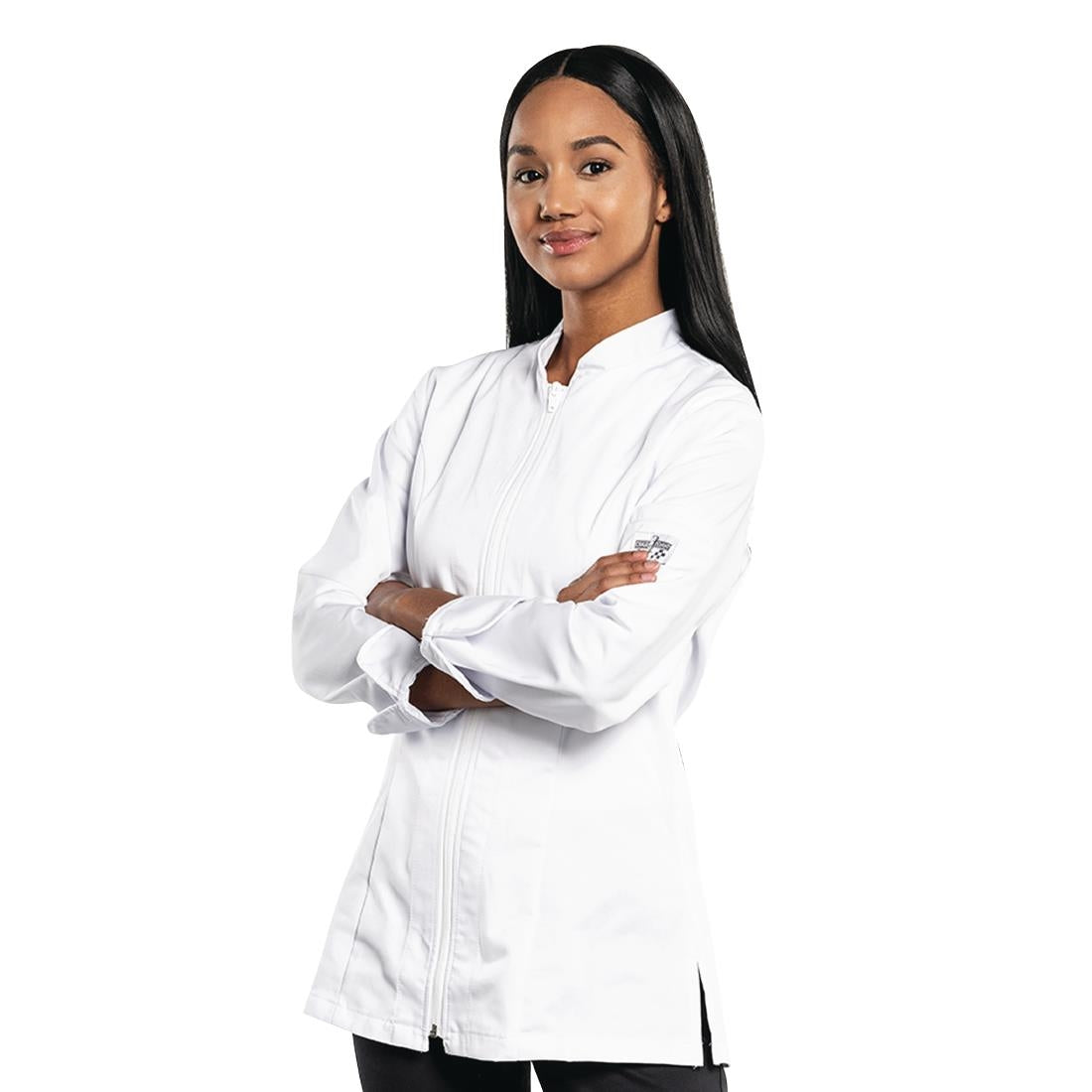 Veste de cuisine femme Chaud Devant Monza blanche XL — H623-XL