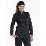 Veste de cuisine femme Chaud Devant Monza noire XXXL — H624-XXXL