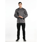 Veste de cuisine Chaud Devant Bacio grise S — H628-S