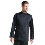 Veste de cuisine Chaud Devant Roma noire S — H783-S
