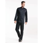 Veste de cuisine Chaud Devant Roma noire L — H783-L