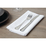 Serviettes blanches en polyester Mitre Essentials Occasions (lot de 10) — HB560