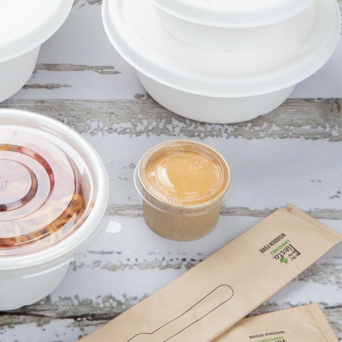 Pots à sauce Fiesta Recyclable 50 ml (lot de 1000) — HC265