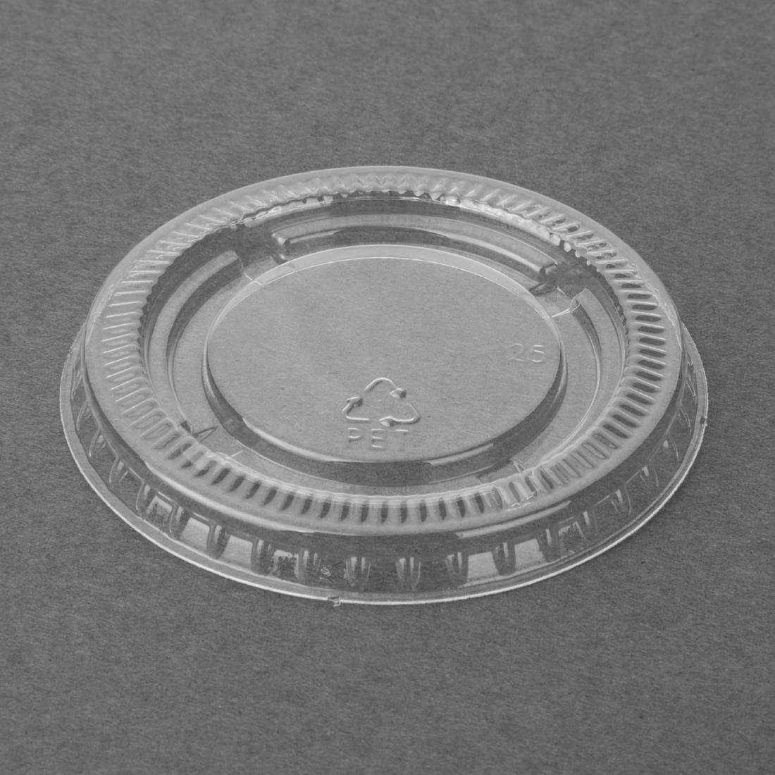 Couvercles en PET Fiesta Recyclable pour pots à sauce (lot de 1000) — HC268