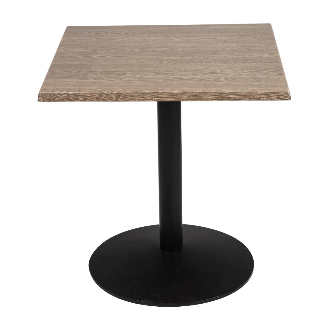 Plateau de table carré Bolero effet bois vieilli 700mm — HC295